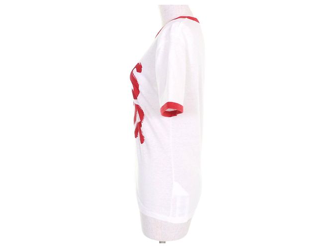 Christian Dior T-Shirt aus Baumwolle Weiß - Ansicht 2