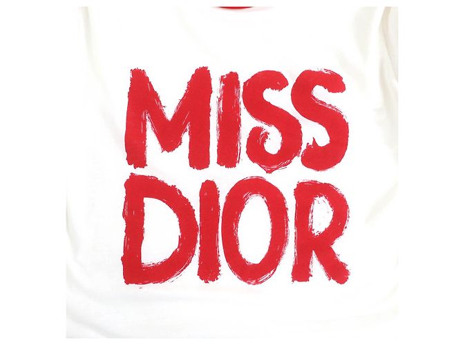 Christian Dior T-Shirt aus Baumwolle Weiß - Ansicht 5