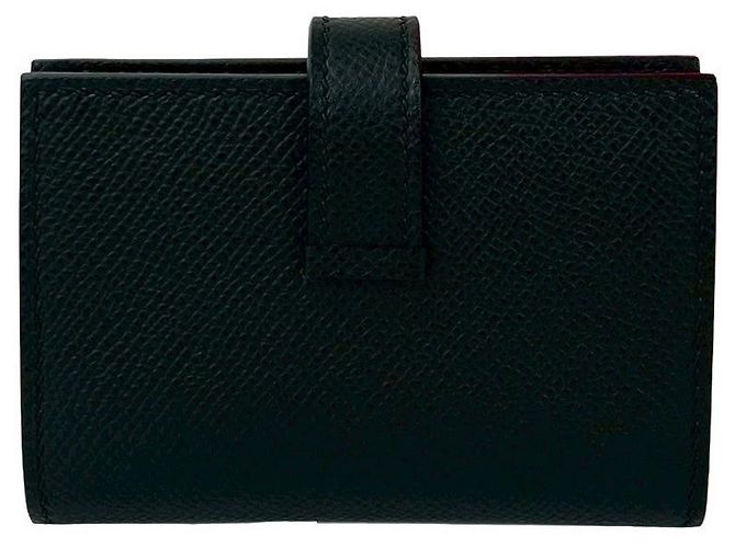 Béarn Tarjetero monocromático Hermès Bearn Negro - vista 3