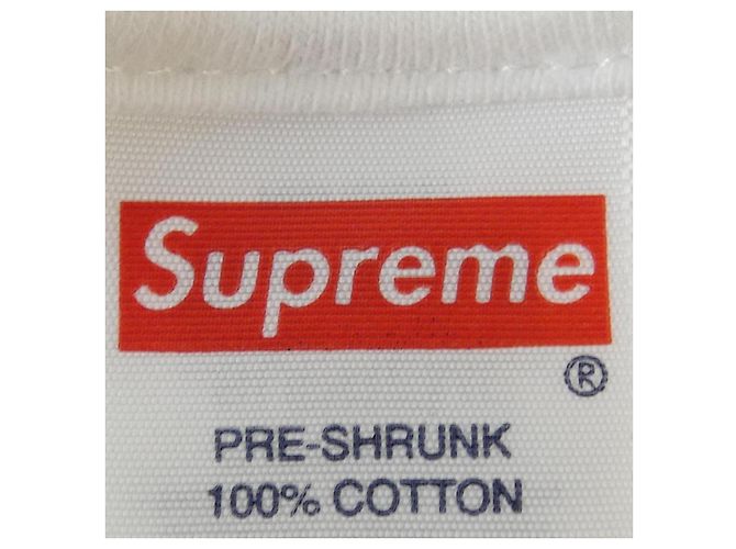 Camiseta Supreme Beef Tee Blanco - vista 4