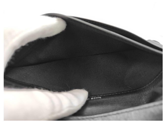 Chanel Compact Wallet Quilted Lambskin Black - view 2