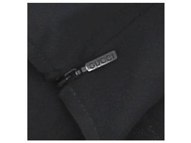 Gucci Slip Kleid aus schwarzer Seide - Ansicht 5