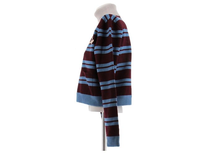 Maglione Gucci St Moritz in lana marrone - vista 4