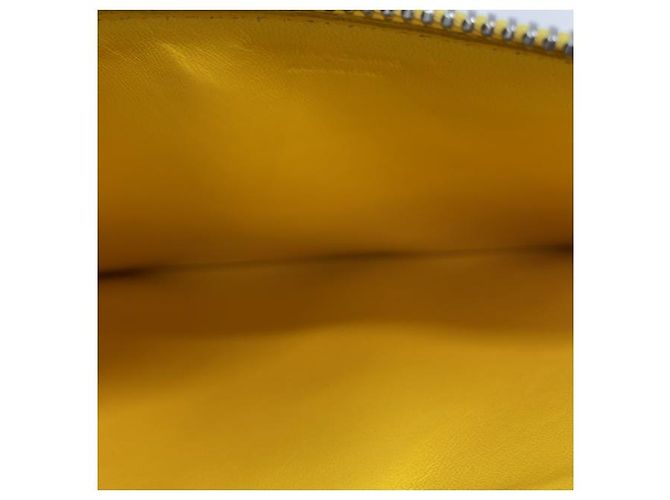Salvatore Ferragamo Lingotto leather medium Giallo - vista 2