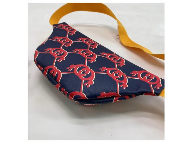 Borsetta cintura in canvas con logo Gucci Nero - vista 4