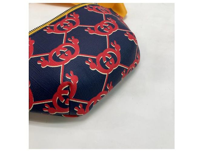 Borsetta cintura in canvas con logo Gucci Nero - vista 5