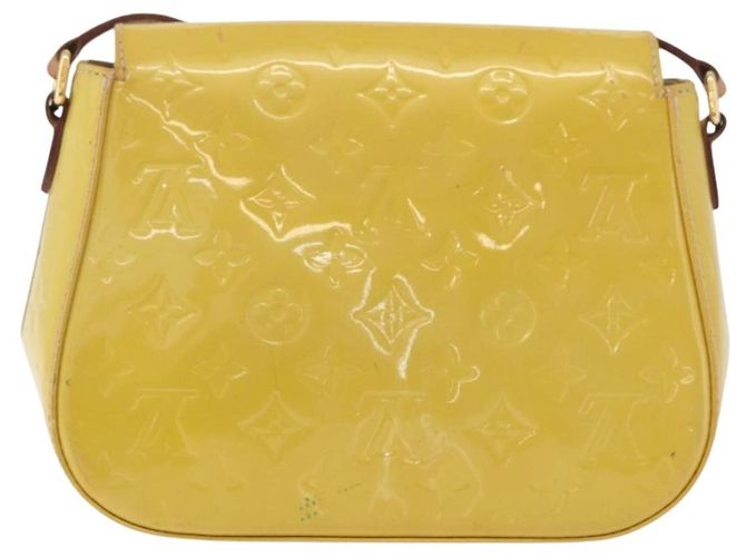 Louis Vuitton Bellflower Monogram Vernis GM Giallo - vista 2