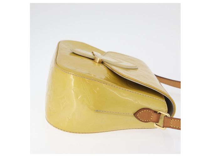 Louis Vuitton Bellflower Monogram Vernis GM Giallo - vista 3