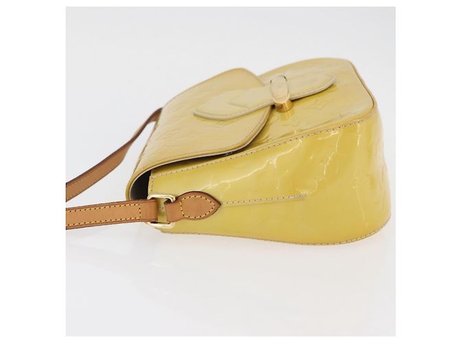 Louis Vuitton Bellflower Monogram Vernis GM Giallo - vista 4