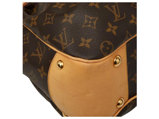 Borsa Tote Louis Vuitton Monogram Boetie MM Marrone - vista 4