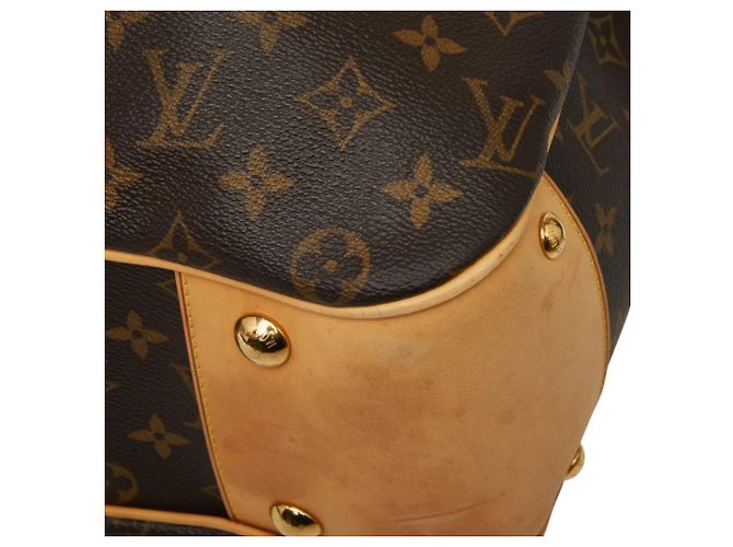 Borsa Tote Louis Vuitton Monogram Boetie MM Marrone - vista 5
