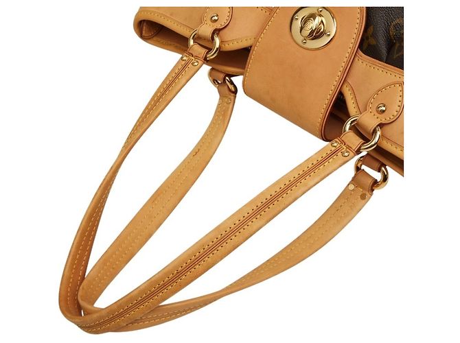 Borsa Tote Louis Vuitton Monogram Boetie MM Marrone - vista 8