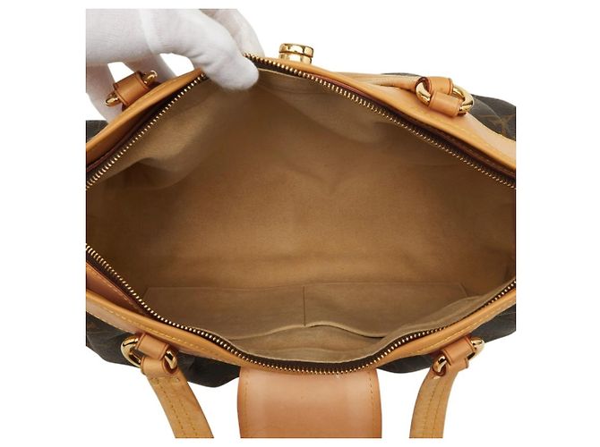 Borsa Tote Louis Vuitton Monogram Boetie MM Marrone - vista 9