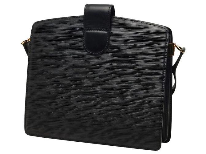 Borsa a Spalla Capucines Epi Louis Vuitton Nero - vista 2