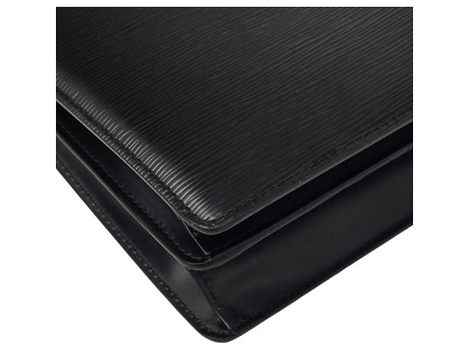 Borsa a Spalla Capucines Epi Louis Vuitton Nero - vista 5