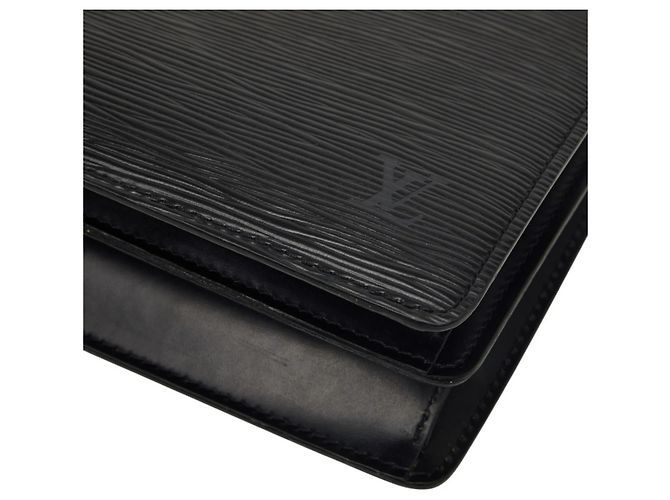 Borsa a Spalla Capucines Epi Louis Vuitton Nero - vista 6