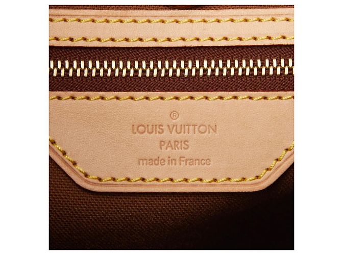 Sac à l'épaule vertical Louis Vuitton Monogram Batignolles Marron - vue 11