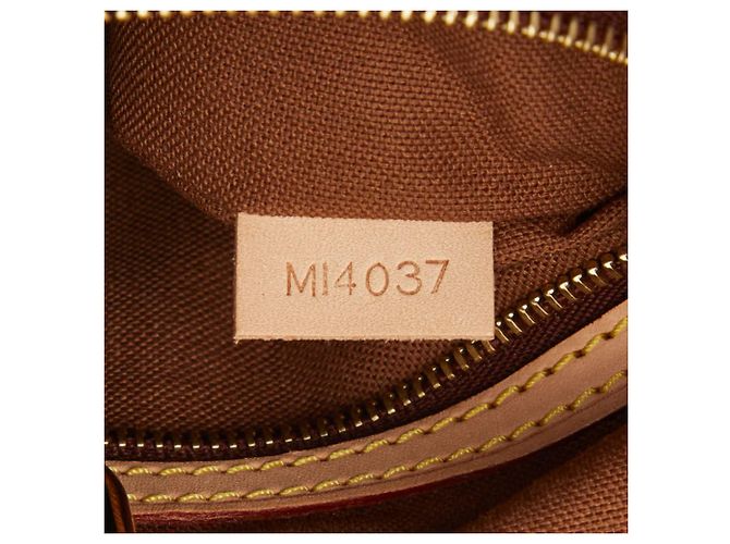 Sac à l'épaule vertical Louis Vuitton Monogram Batignolles Marron - vue 12