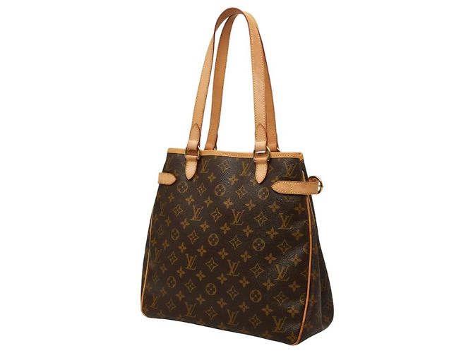 Sac à l'épaule vertical Louis Vuitton Monogram Batignolles Marron - vue 2
