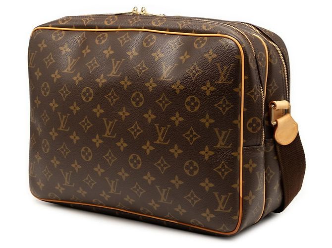 Borsa a tracolla Reporter GM Monogram Louis Vuitton Marrone - vista 2