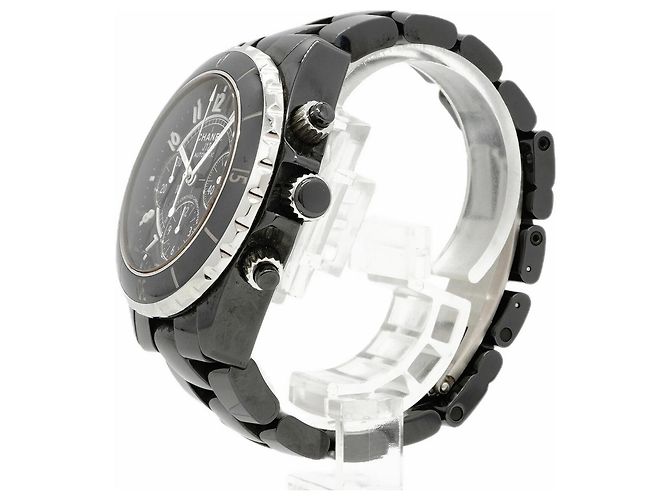 Orologio Chanel J12 Chrono H0940 Quadrante Nero da Uomo - vista 2