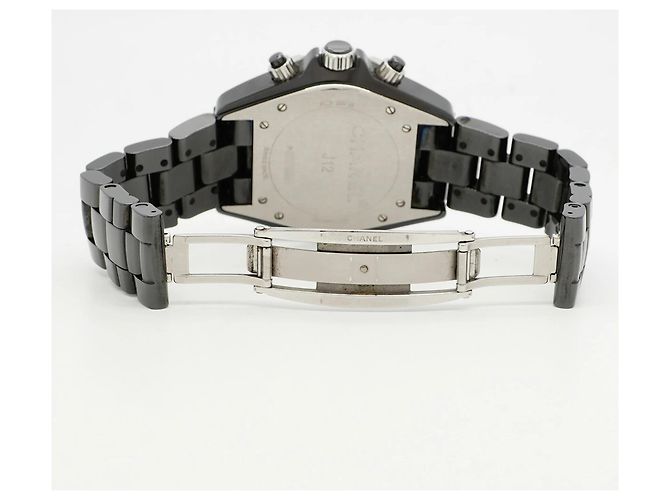 Orologio Chanel J12 Chrono H0940 Quadrante Nero da Uomo - vista 4
