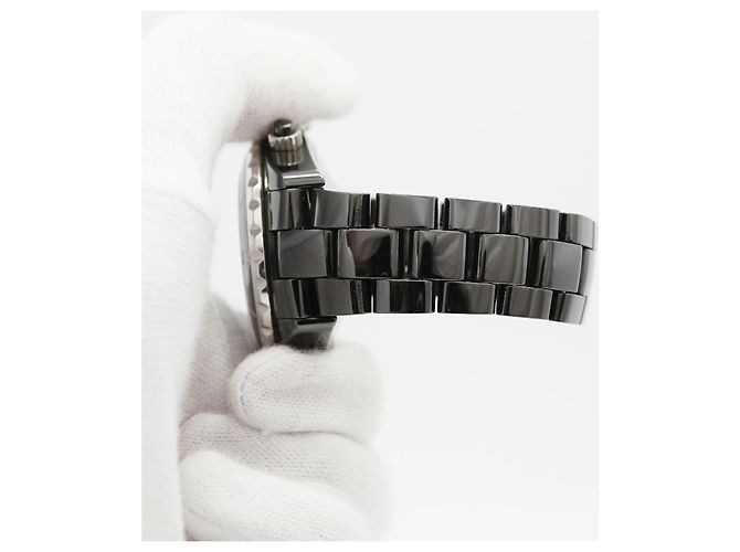 Orologio Chanel J12 Chrono H0940 Quadrante Nero da Uomo - vista 6