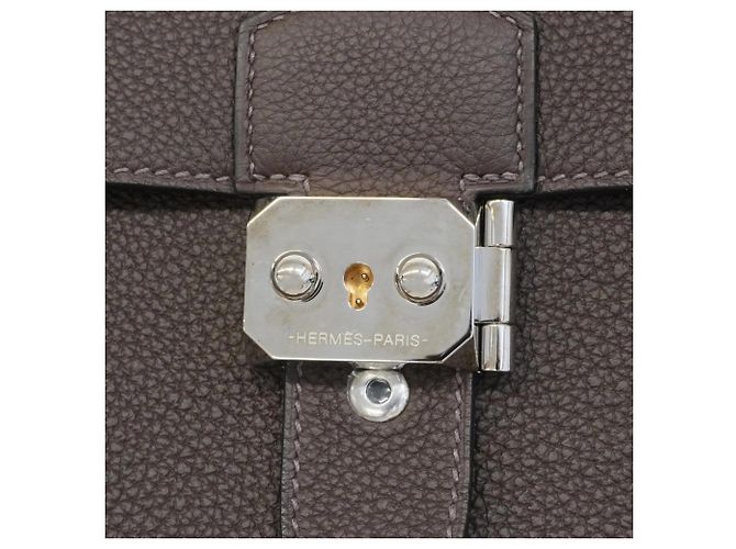 Hermès Hermes Shoulder Bag Sac à Dépêches 29 Cioccolato - vista 11