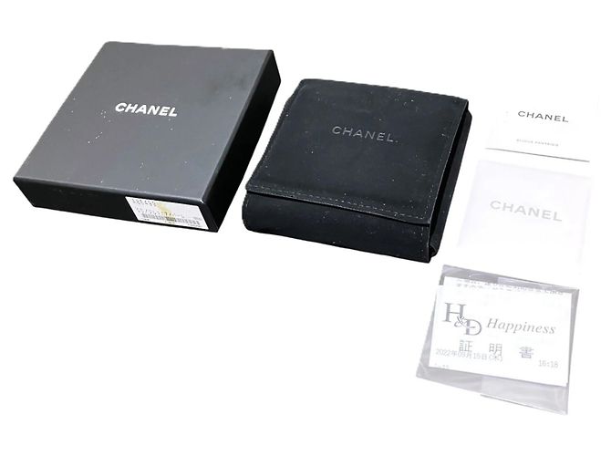 Bracciale con charm Chanel placcato oro - vista 6