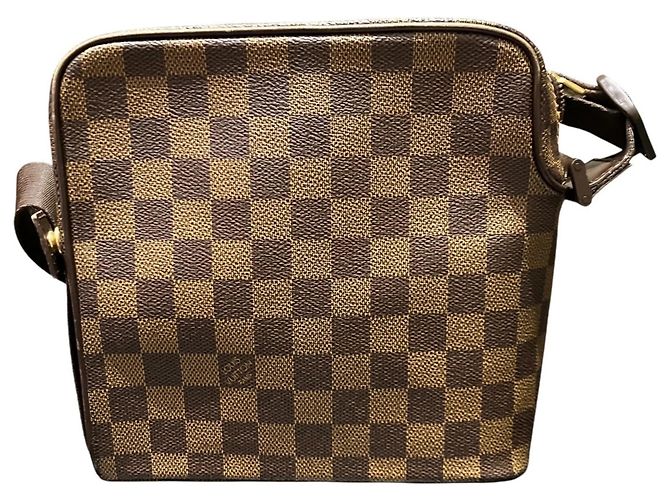 Borsa a Spalla Louis Vuitton Olaf PM Marrone Damier ebene - vista 2