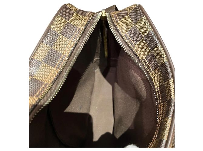 Borsa a Spalla Louis Vuitton Olaf PM Marrone Damier ebene - vista 5