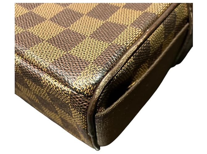 Borsa a Spalla Louis Vuitton Olaf PM Marrone Damier ebene - vista 6