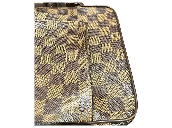 Borsa a Spalla Louis Vuitton Olaf PM Marrone Damier ebene - vista 9
