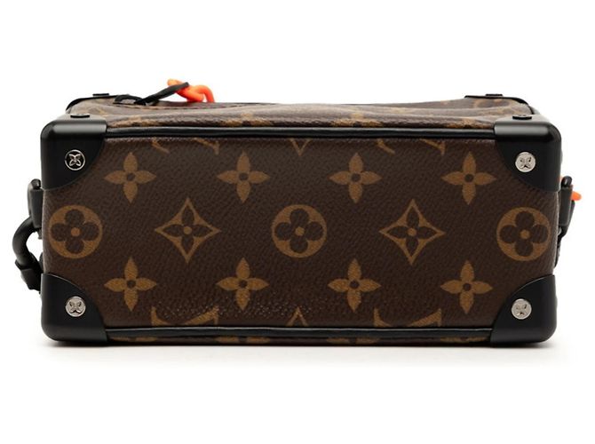 Borsa a tracolla Louis Vuitton Monogram Solar Ray Mini Soft Trunk Marrone Nero - vista 3