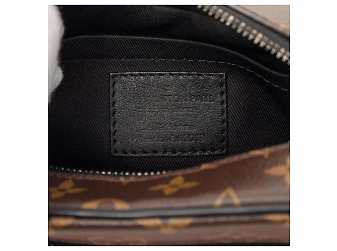 Borsa a tracolla Louis Vuitton Monogram Solar Ray Mini Soft Trunk Marrone Nero - vista 5