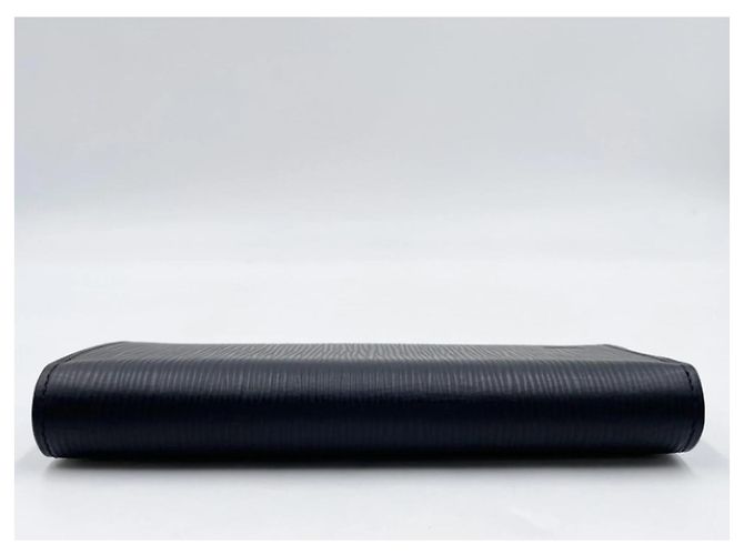 Portafoglio lungo Louis Vuitton Brazza M60622 Noir Epi Nero - vista 3