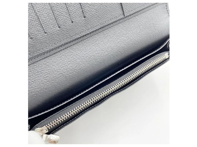 Portafoglio lungo Louis Vuitton Brazza M60622 Noir Epi Nero - vista 9