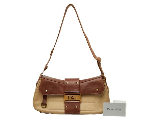 Borsa a Spalla Dior Street Chic di Christian Dior Marrone - vista 13