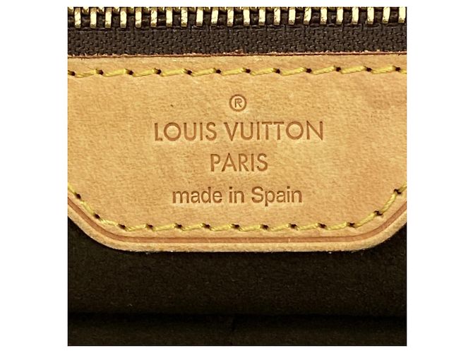 Borsa Tote Louis Vuitton Monogram Wilshire MM Marrone - vista 5