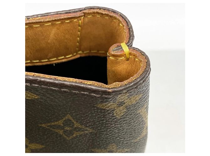 Borsa Tote Louis Vuitton Monogram Wilshire MM Marrone - vista 7