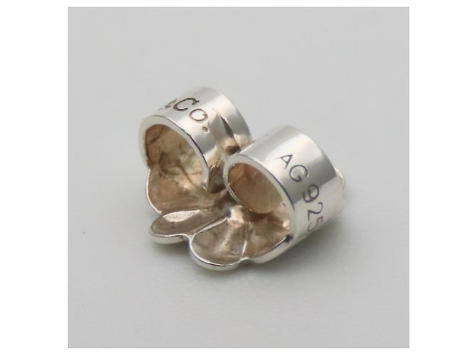 Orecchini a lobo Ribbon Bow Tiffany & Co. Argento - vista 9