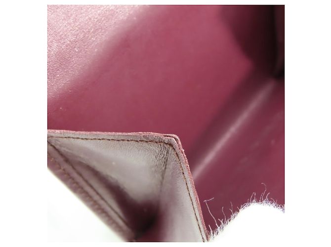 Louis Vuitton Tri-fold Wallet Bordeaux Lila - Ansicht 11