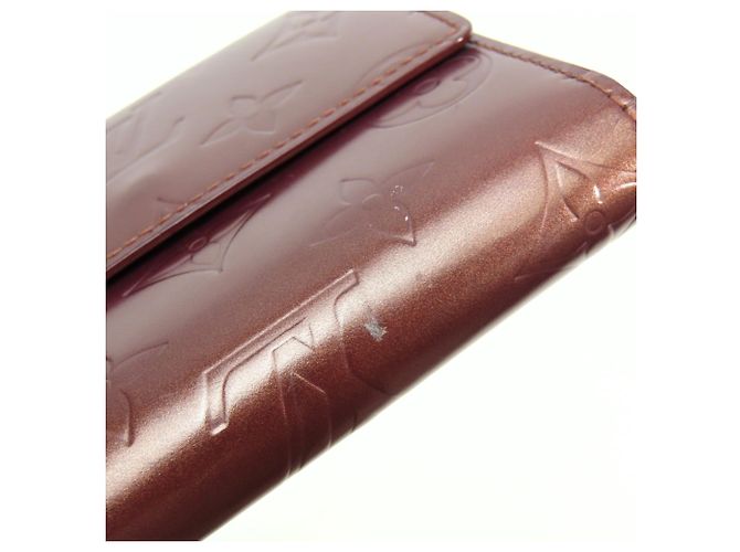 Louis Vuitton Tri-fold Wallet Bordeaux Lila - Ansicht 12