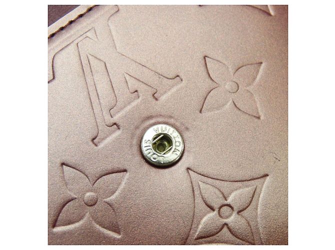 Louis Vuitton Tri-fold Wallet Bordeaux Lila - Ansicht 14
