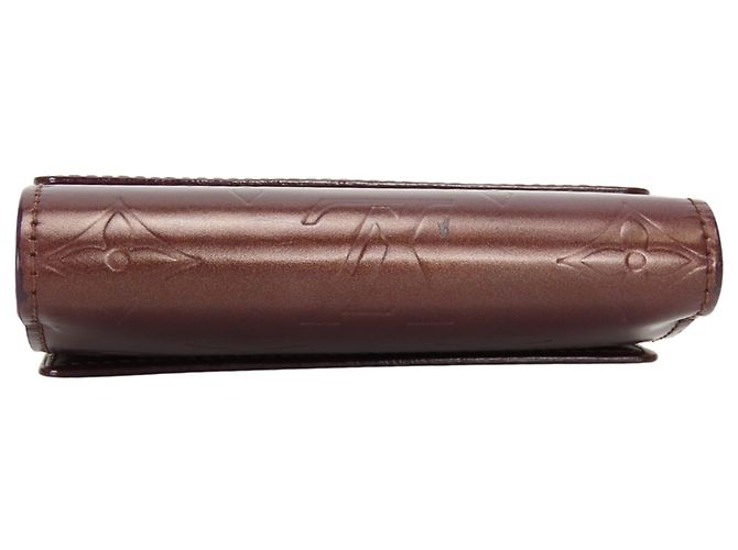 Louis Vuitton Tri-fold Wallet Bordeaux Lila - Ansicht 4