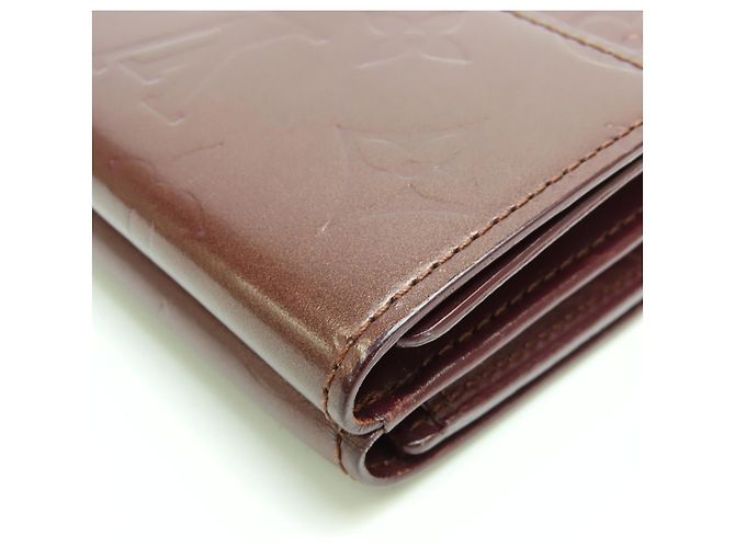 Louis Vuitton Tri-fold Wallet Bordeaux Lila - Ansicht 6