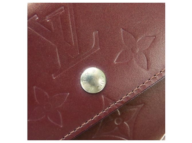 Louis Vuitton Tri-fold Wallet Bordeaux Lila - Ansicht 7