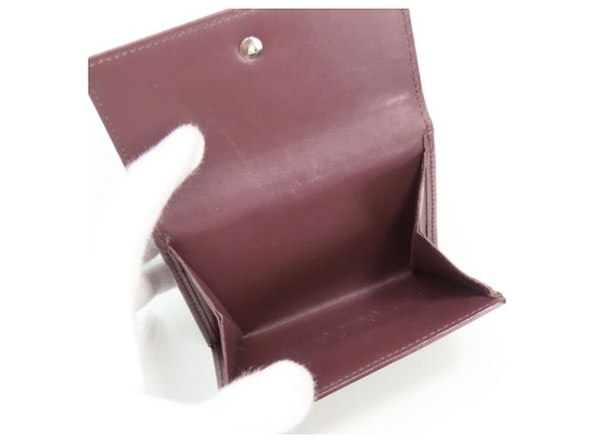 Louis Vuitton Tri-fold Wallet Bordeaux Lila - Ansicht 9