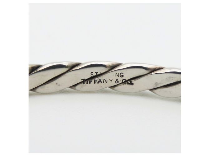 Bracciale con charm Tiffany & Co. Knife Edge Twist Argento - vista 4