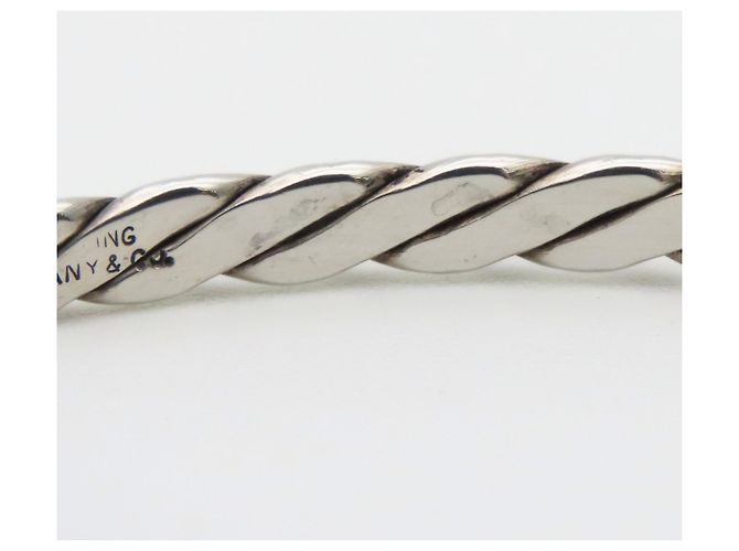 Bracciale con charm Tiffany & Co. Knife Edge Twist Argento - vista 5